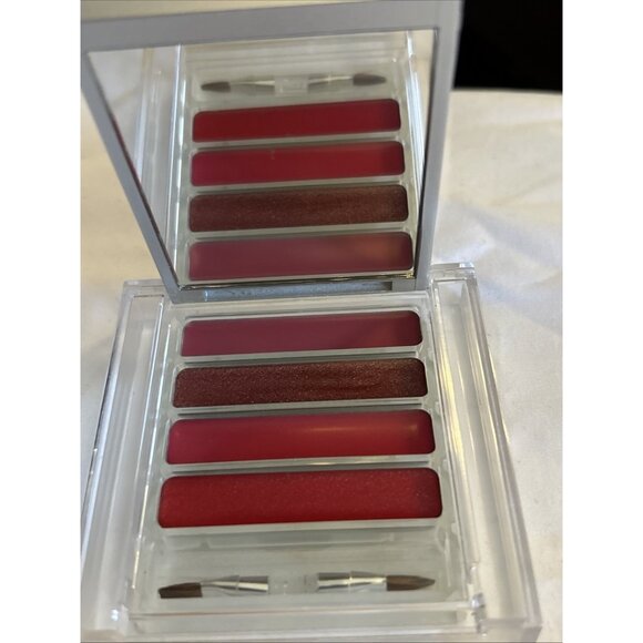 MODELS PREFER Four Your LIPS Quad Lip Creams w/lip brush pink tones shine .11oz - Picture 1 of 9